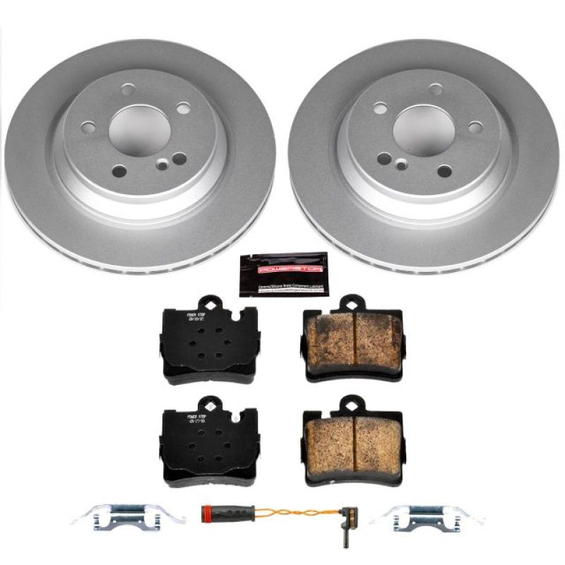 Power Stop 00-03 Mercedes-Benz CL500 Rear Z23 Evolution Sport Coated Brake Kit