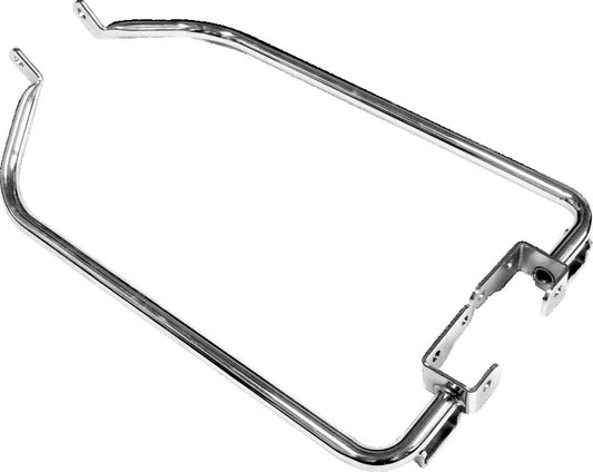 Bikers Choice 14-17 FLH FLT Chrome Saddlebag Support Bracket - 564334
