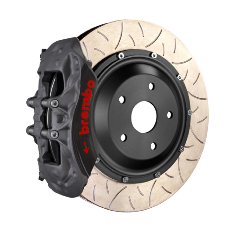 Brembo 14-20 A3 Front Race BBK 6 Piston Forged 2pc 355x35x53a 2pc Rotor T3-Black HA Brembo