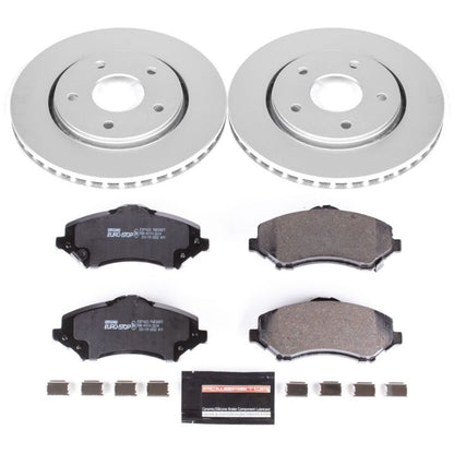 Power Stop 08-16 Chrysler Town & Country Front Euro-Stop Brake Kit PowerStop