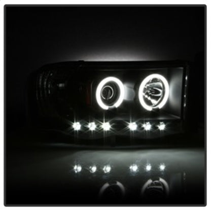 Spyder Dodge Ram 1500 02-05 03-05 Projector Headlights CCFL Halo LED Blk PRO-YD-DR02-CCFL-BK SPYDER