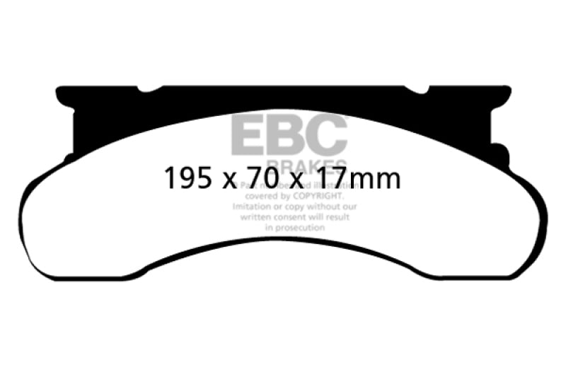 EBC GreenStuff Front Brake Pads - DP61258 EBC