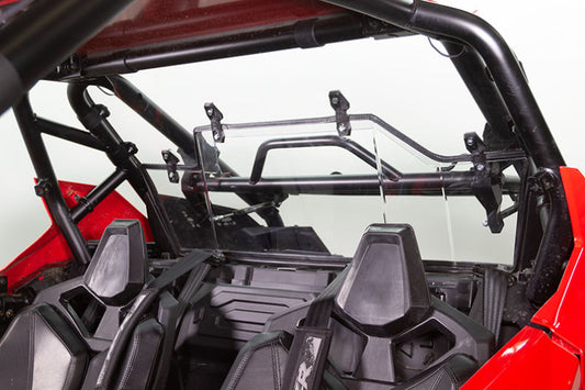Seizmik Polaris RZR Pro XP Scratch-Resistant Hard-Coated Polycarbonate Hard Rear Windshield – 26105