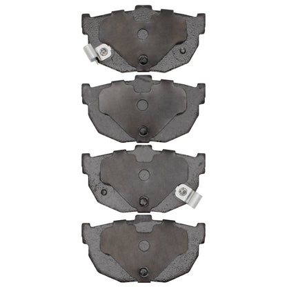 R1 Rear Semi-Metallic Brake Pads 1984-2010 Hyundai/Kia & More - 2311-0323-00
