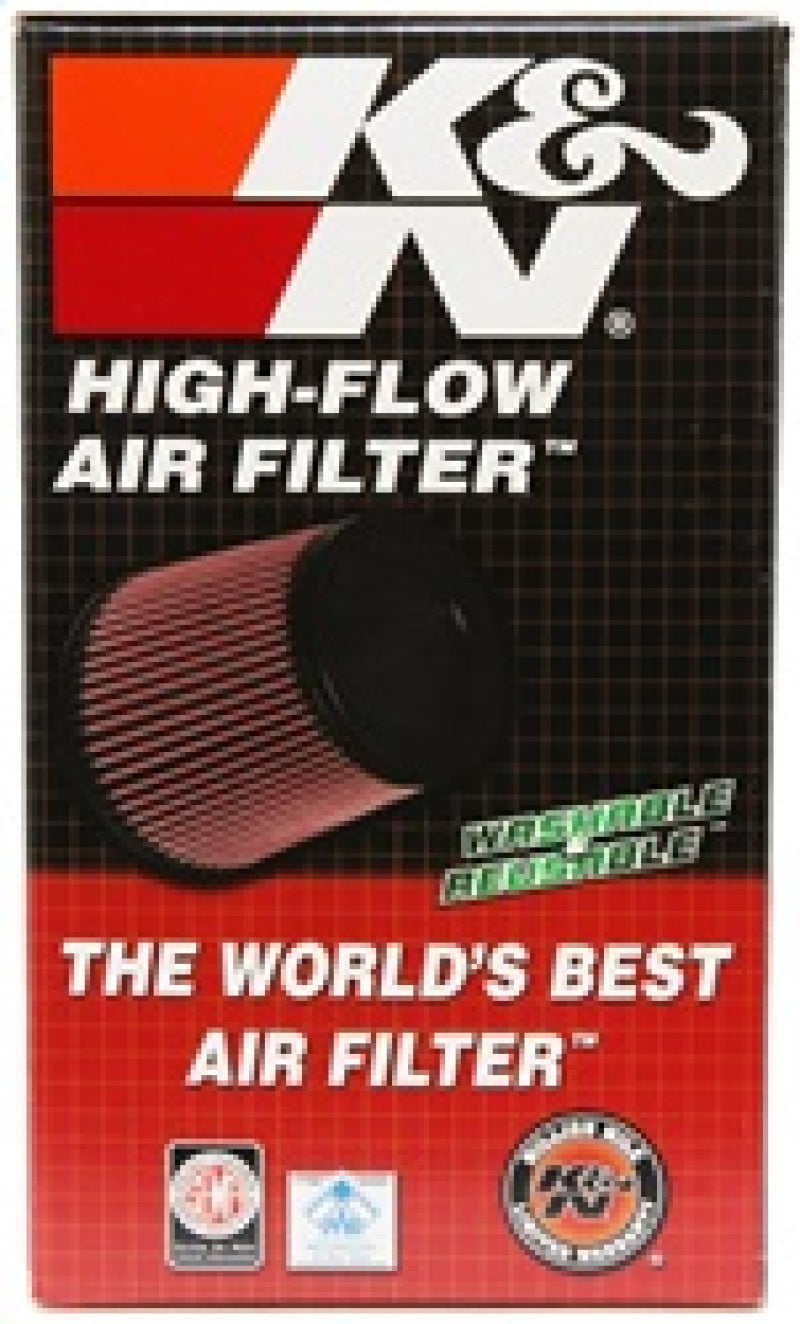 K&N Universal Rubber Filter 3.75in FLG x 5.375in Base x 5.375in Top x 7in Height K&N Engineering
