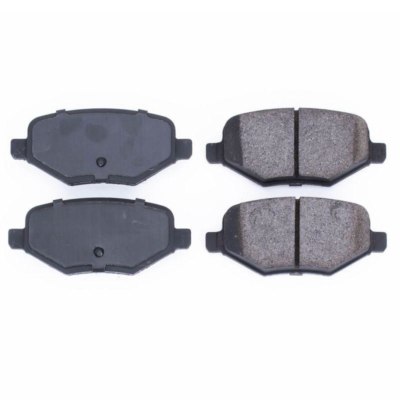 Power Stop 14-15 Ford Edge Rear Z16 Evolution Ceramic Brake Pads PowerStop