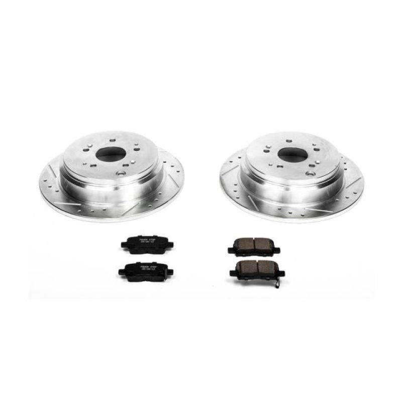 Power Stop 02-04 Honda Odyssey Rear Z23 Evolution Sport Brake Kit PowerStop