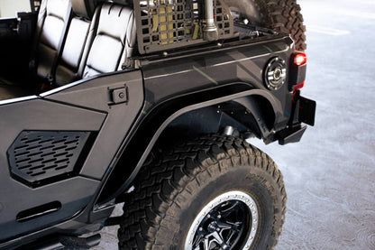 DV8 Offroad 18-25 Jeep Wrangler JL Slim Fender Flares FDJL-07