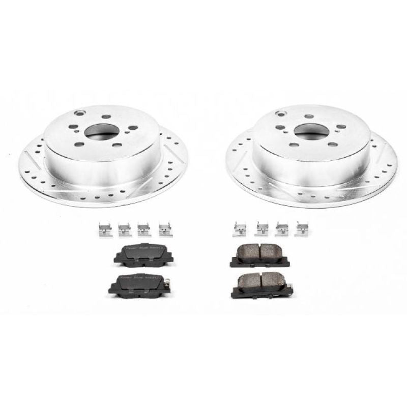 Power Stop 05-10 Scion tC Rear Z23 Evolution Sport Brake Kit PowerStop