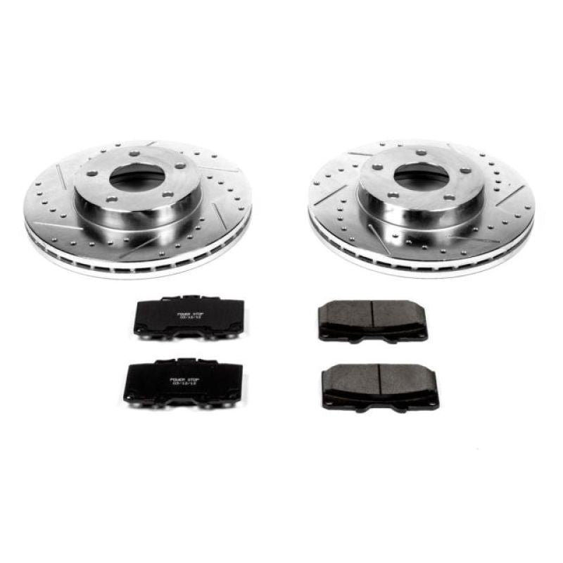 Power Stop 89-90 Nissan 300ZX Front Z23 Evolution Sport Brake Kit PowerStop