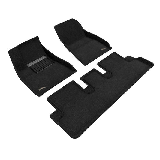 3D MAXpider ELEGANT 1st & 2nd Row Floor Mats for 2024-2026 Model 3 - L1TL06904709