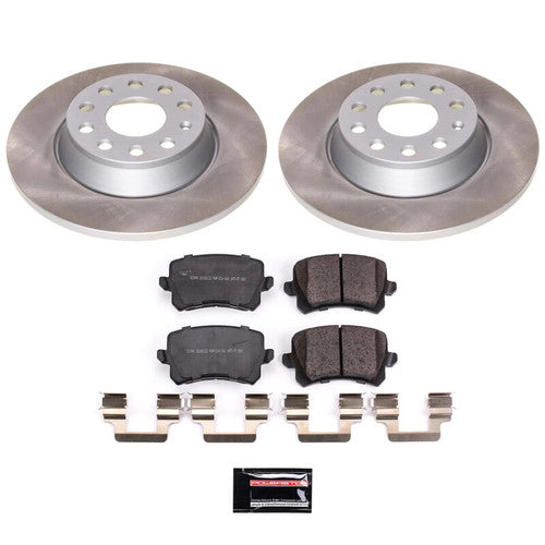 Power Stop 12-15 Volkswagen Passat Front and Rear Semi-Coated Rotor Kit