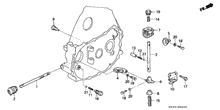 Load image into Gallery viewer, Shift Linkage Rod Dust Boot For Honda Civic CRX Del Sol D-Series (24316-P20-000) X1