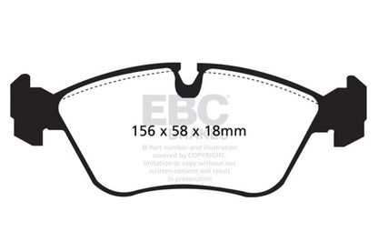 EBC GreenStuff Front Brake Pads - DP2880 EBC