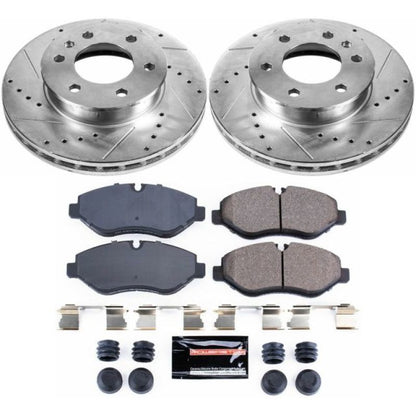 Power Stop 07-09 Dodge Sprinter 2500 Front Z23 Evolution Sport Brake Kit PowerStop