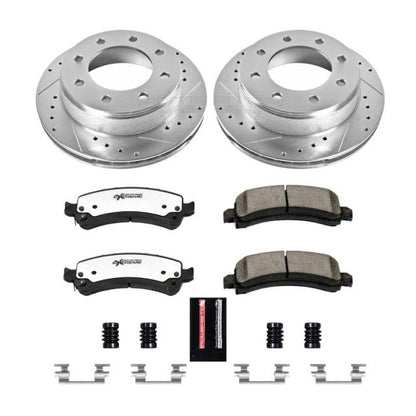 Power Stop 03-17 Chevrolet Express 2500 Rear Z36 Truck & Tow Brake Kit PowerStop