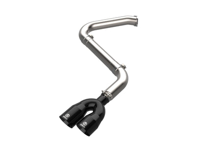 aFe Takeda 21-25 Hyundai Elantra 1.6L (t) 3in. SS Axle-Back Exhaust System w/Black Tips
