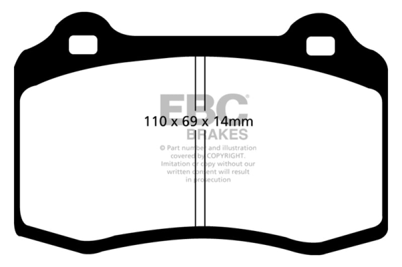 EBC Ultimax2 Front Brake Pads - UD592