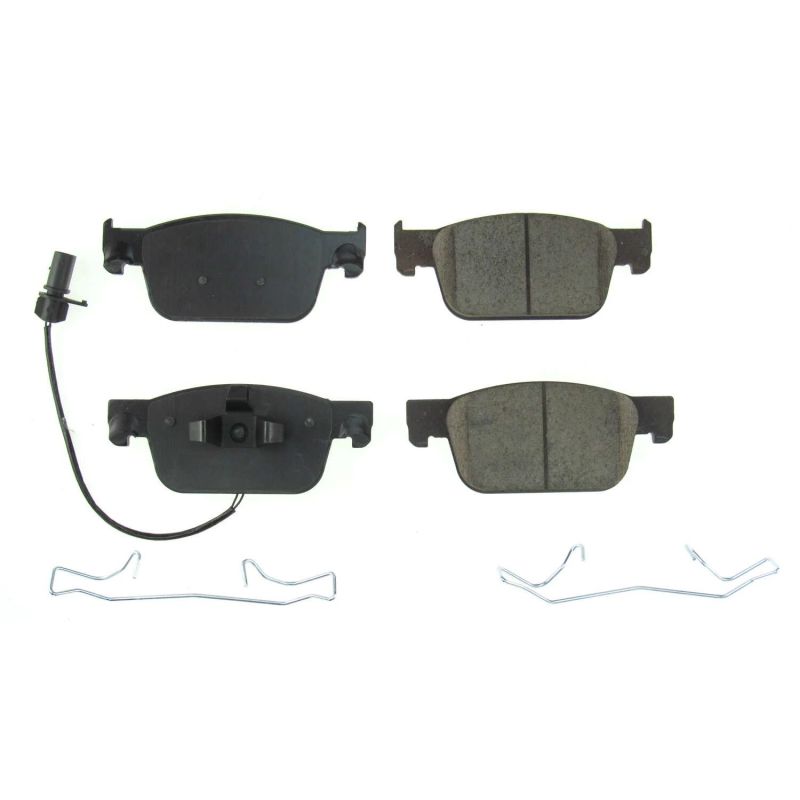 Power Stop 17-19 Audi A4 Front Z17 Evolution Ceramic Brake Pads w/Hardware PowerStop