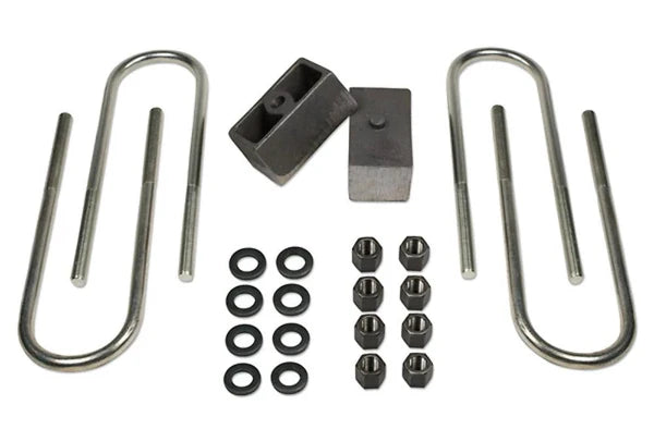 Tuff Country 2in Rear Block & U-Bolt Kit – 1973–1991 Chevy Blazer 1/2 Ton 4WD (97004)