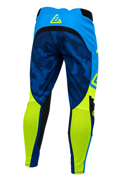 Answer  Elite Camo Pants Cyan/Hyper Acid/Black Size - 28