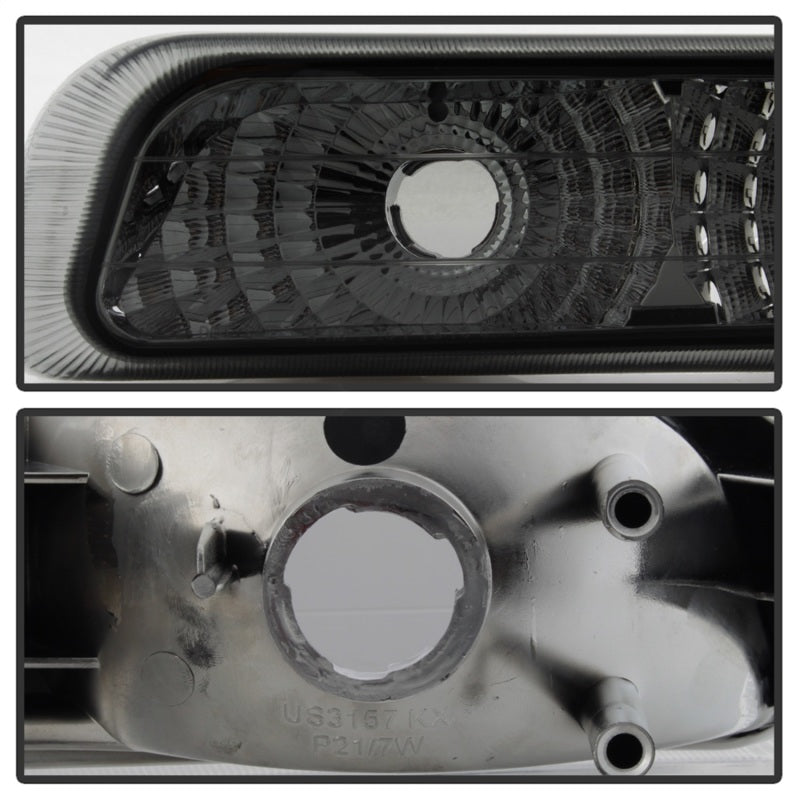 Xtune Chevy Silverado 99-02 Amber Reflector Bumper Lights Smoke CBL-JH-CS99-AM-SM SPYDER