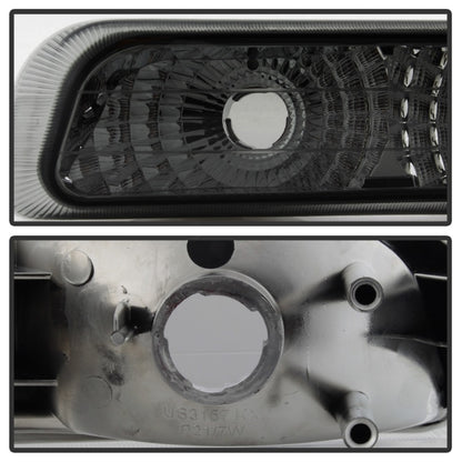 Xtune Chevy Silverado 99-02 Amber Reflector Bumper Lights Smoke CBL-JH-CS99-AM-SM SPYDER