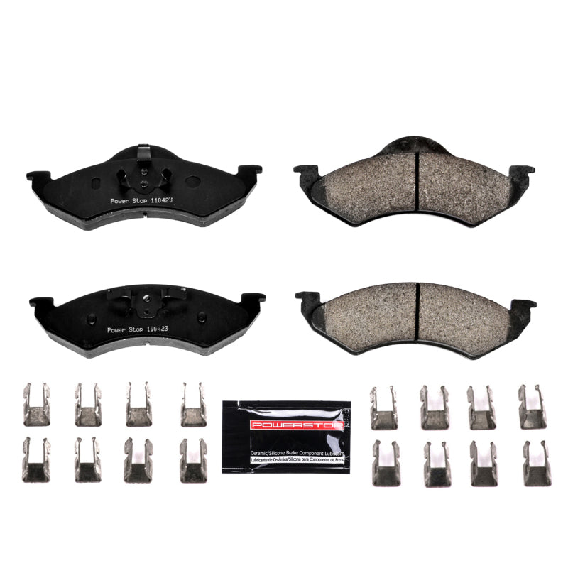 Power Stop 00-02 Dodge Dakota Front Z23 Evolution Sport Brake Pads w/Hardware PowerStop