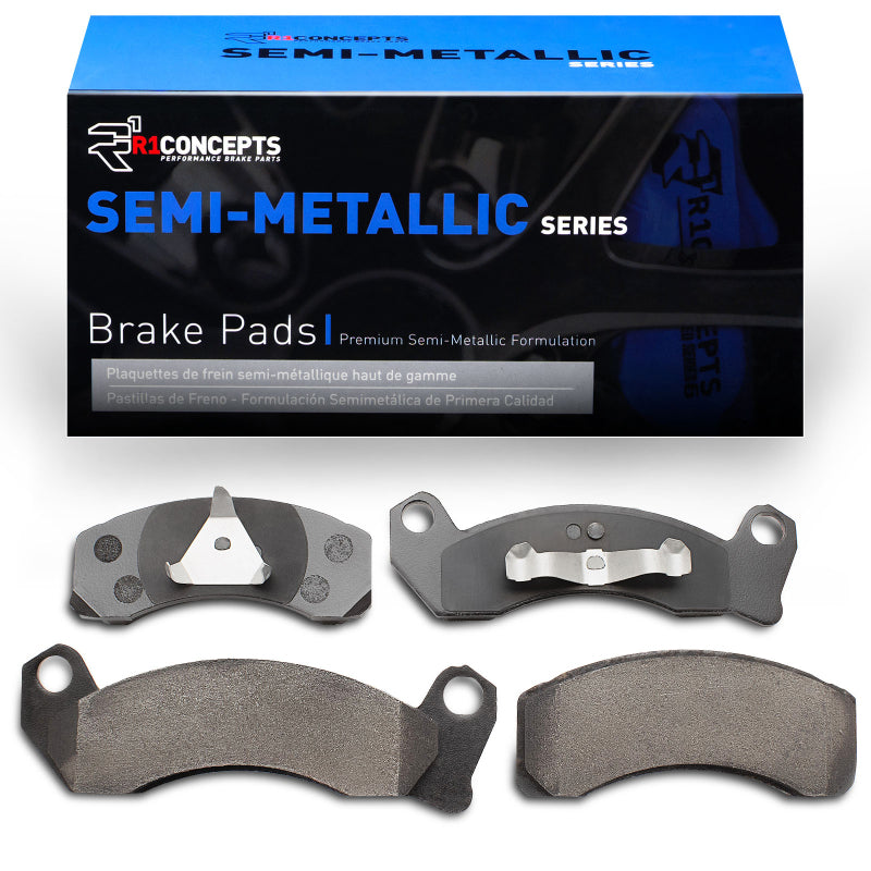 R1 Front Semi-Metallic Brake Pads 1987-1993 Ford Mustang/Thunderbird - 2311-0431-00