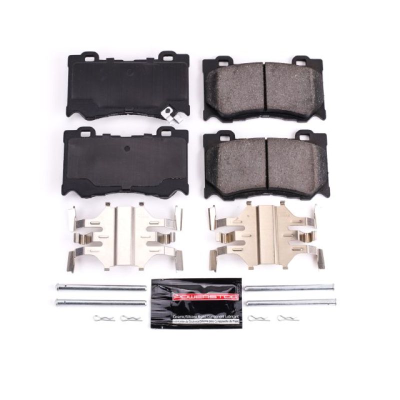 Power Stop 09-13 Infiniti FX50 Front Z23 Evolution Sport Brake Pads w/Hardware PowerStop