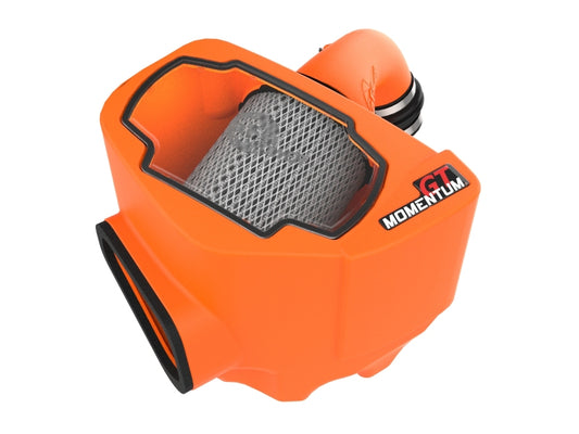 aFe Momentum GT Orange Edition Cold Air Intake System w/ Pro DRY S Filter - 50-70127DN