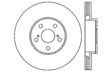 Load image into Gallery viewer, StopTech 03-08 Pontiac Vibe / 05-09 Scion tC / 03-08 Toyota Matrix Front Left Drilled Rotor Stoptech