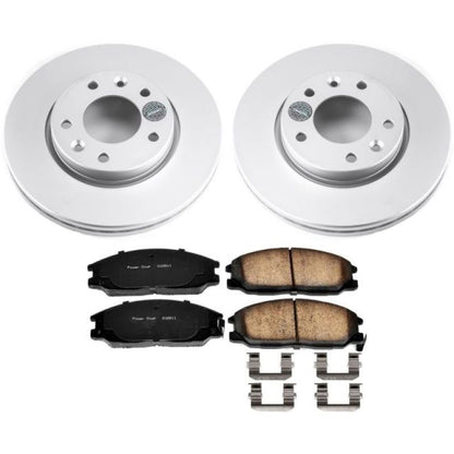 Power Stop 02-04 Kia Sedona Front Z17 Evolution Geomet Coated Brake Kit PowerStop