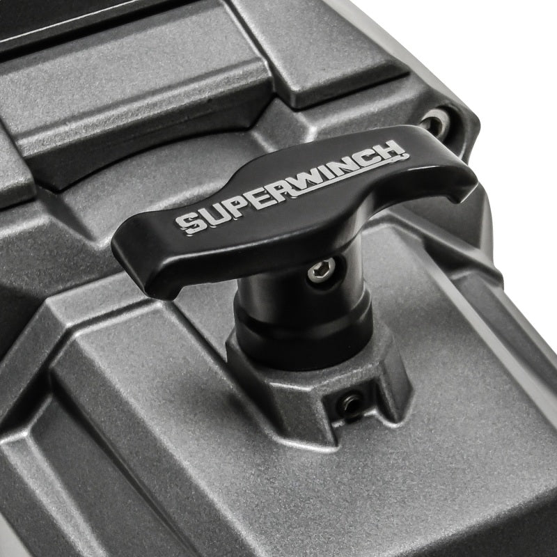 Superwinch 12000 LBS 12 VDC 3/8in x 85ft Wire Rope SX 12000 Winch - Graphite Superwinch