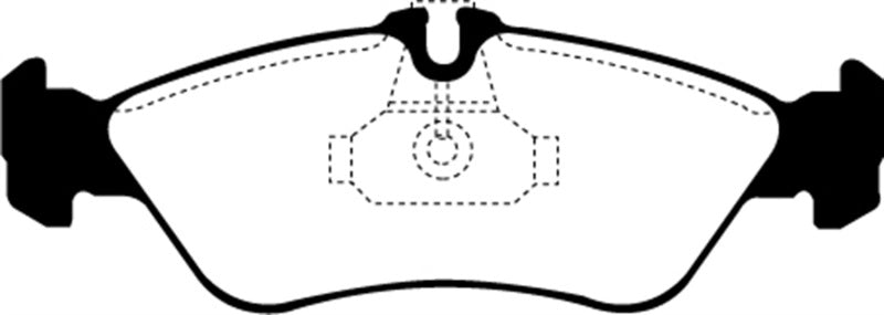 EBC GreenStuff Rear Brake Pads - DP61070 EBC