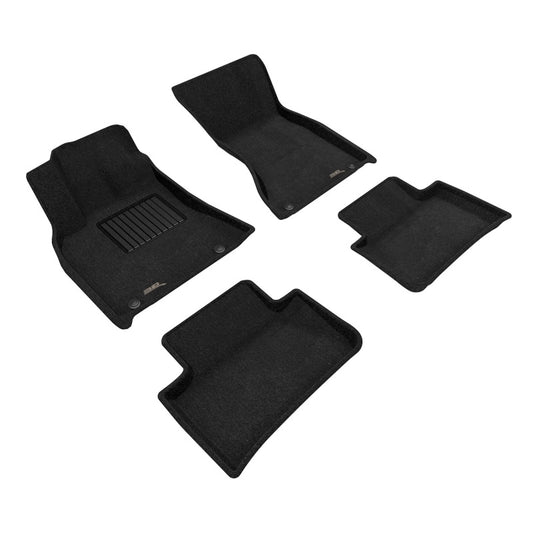 3D MAXpider ELEGANT 1st-2nd Row Floor Mats for Porsche Macan 2015-2026 - L1PO01404709