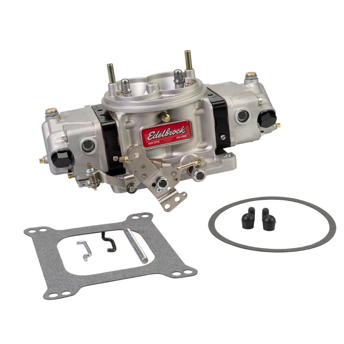 Edelbrock 1306 VRS-4150 650 CFM 4 circuit race carburetor aluminum