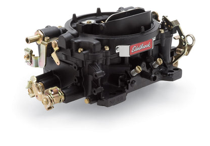 Edelbrock 14053 Performer 600 CFM carburetor manual choke black finish