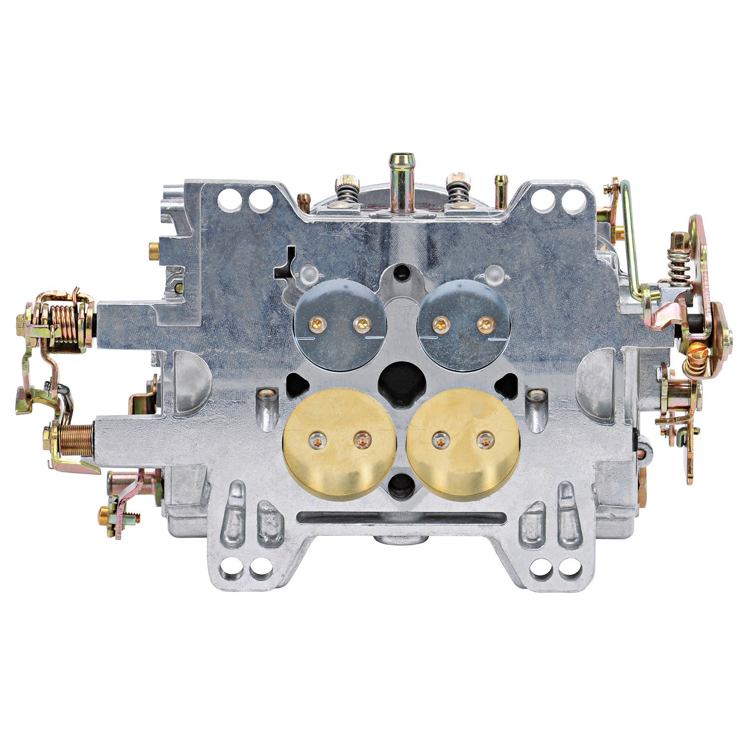 Edelbrock 1902 AVS2 500 CFM 4 barrel carburetor manual choke satin finish