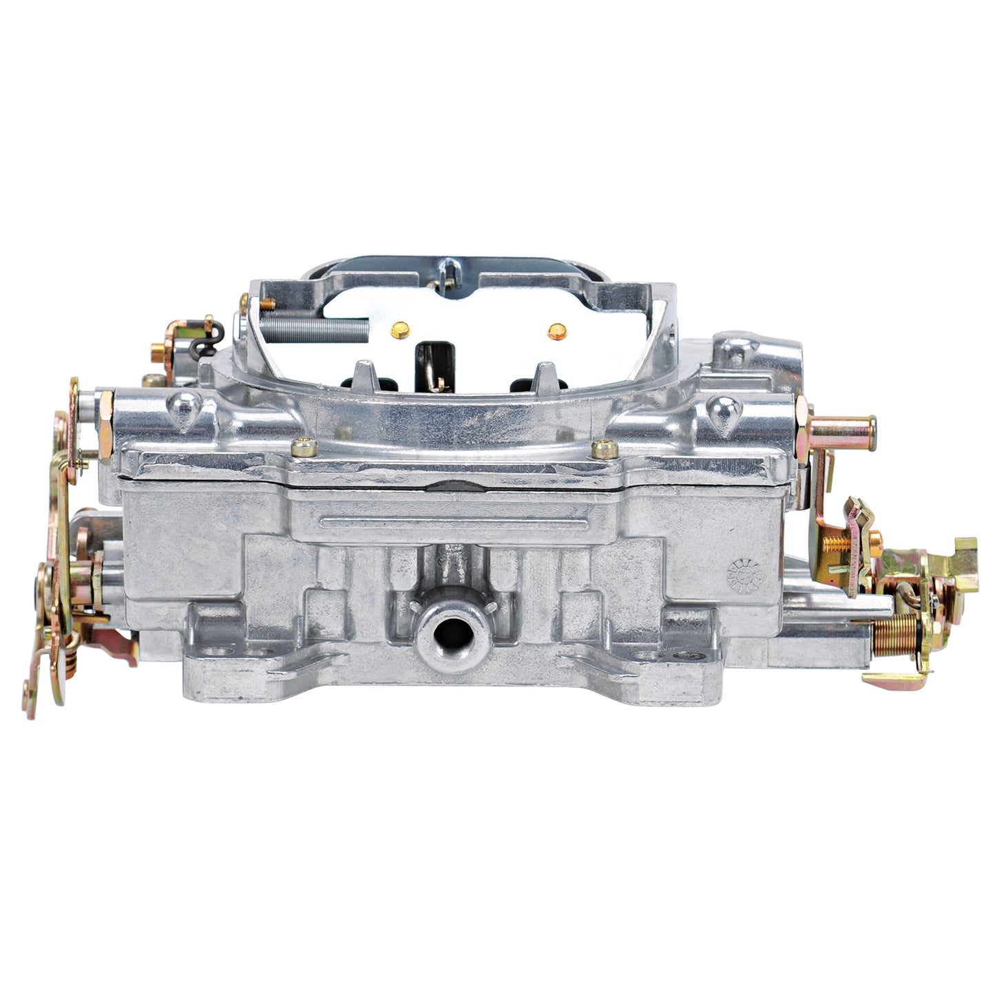 Edelbrock 1902 AVS2 500 CFM 4 barrel carburetor manual choke satin finish