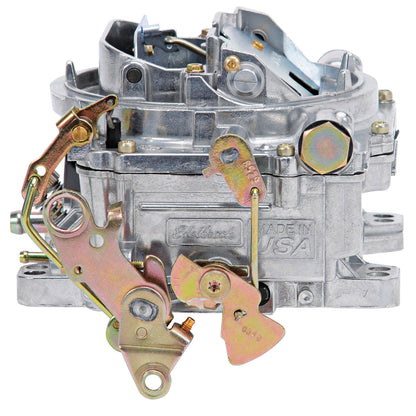 Edelbrock 1902 AVS2 500 CFM 4 barrel carburetor manual choke satin finish