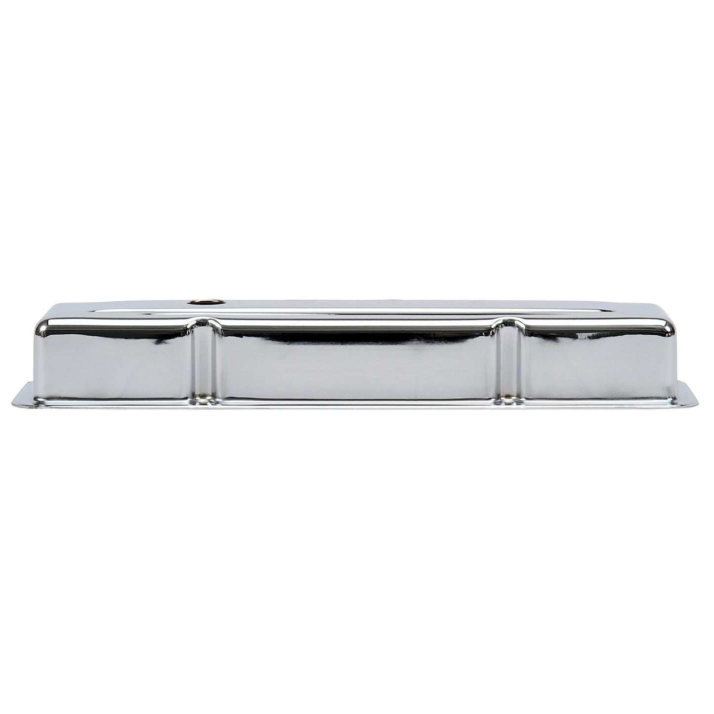Edelbrock 4449 Signature Series chrome valve covers small block Chevy 262-400