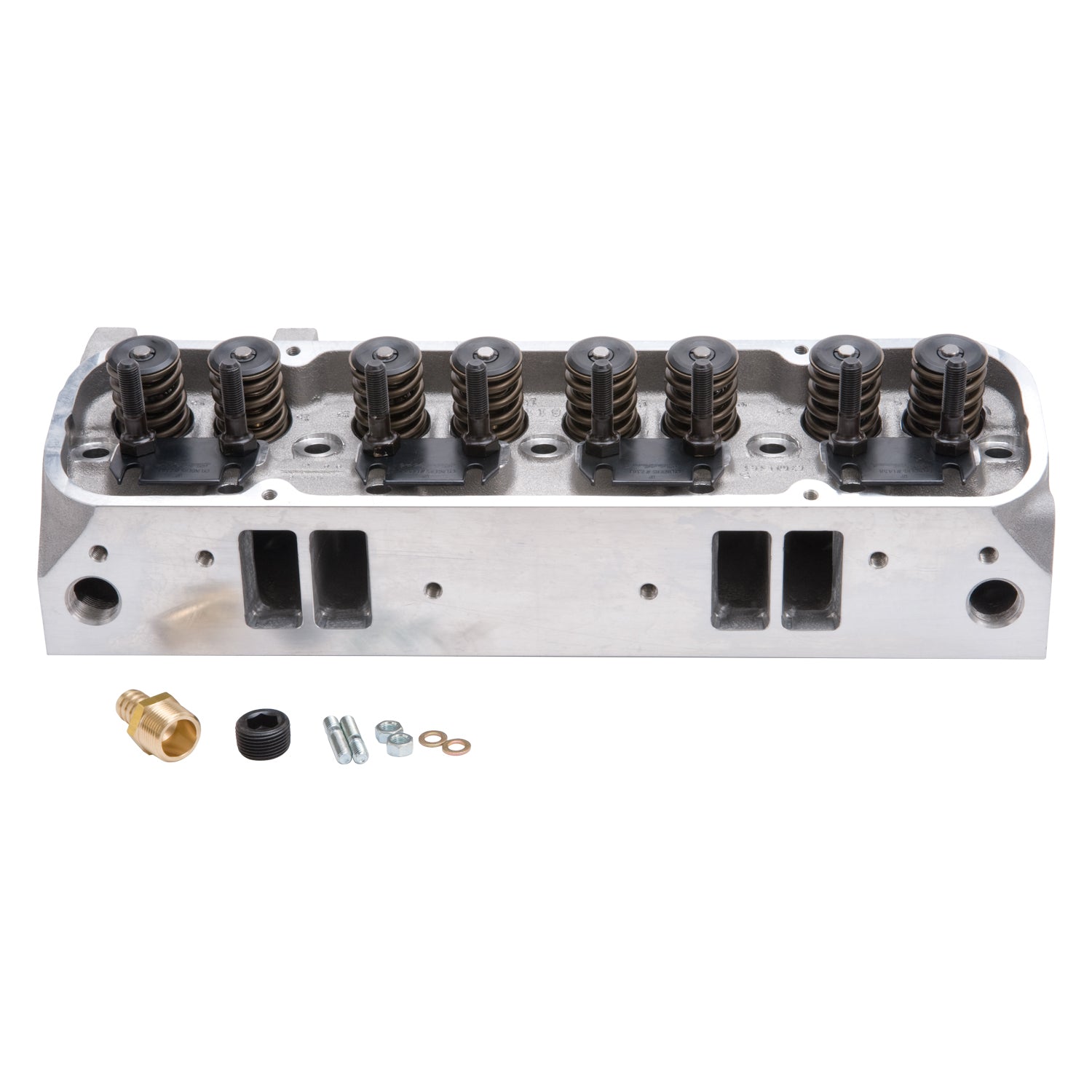 Edelbrock 60595 Performer RPM Pontiac cylinder head 72cc aluminum