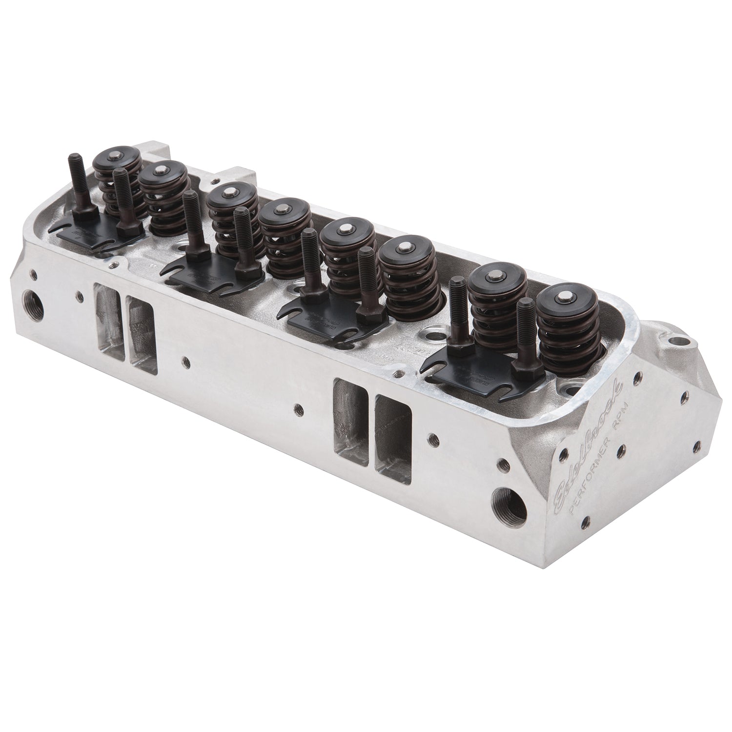 Edelbrock 60599 Performer RPM Pontiac cylinder head 72cc flat tappet