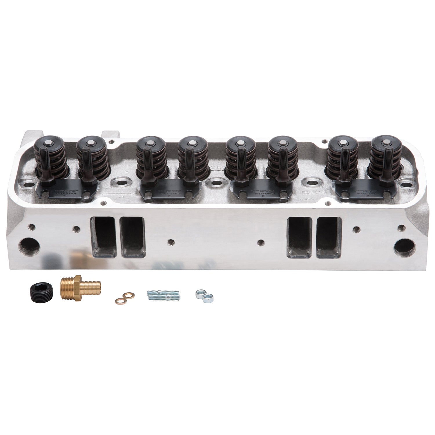 Edelbrock 60599 Performer RPM Pontiac cylinder head 72cc flat tappet