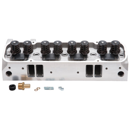 Edelbrock 60599 Performer RPM Pontiac cylinder head 72cc flat tappet
