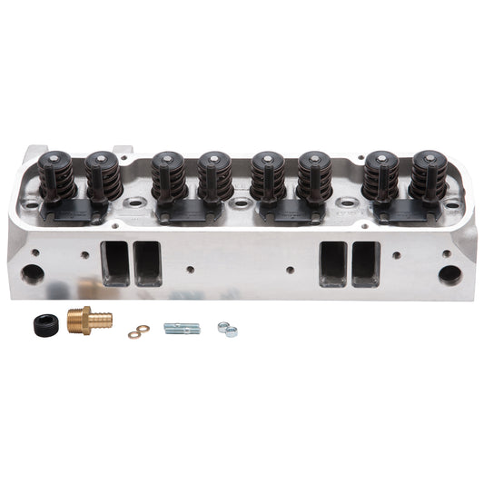 Edelbrock 60599 Performer RPM Pontiac cylinder head 72cc flat tappet