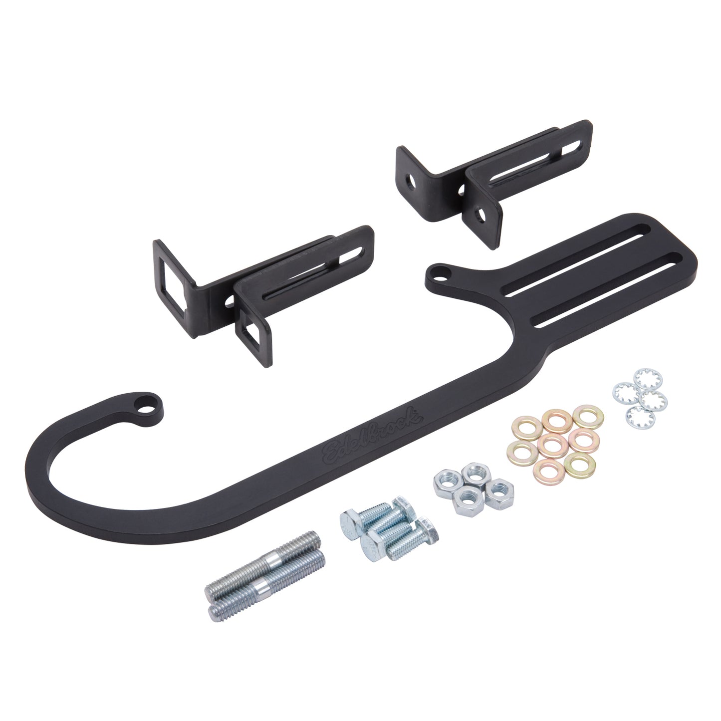 Edelbrock 8041 throttle and transmission kickdown bracket for 4150-style Pro-Flo 3 and Pro-Flo 4 throttle body