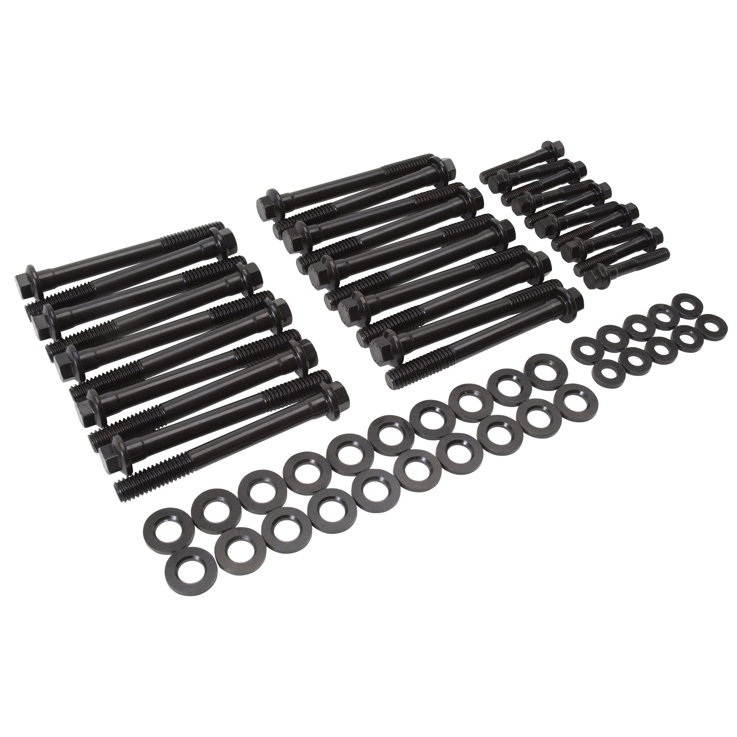 Edelbrock 8595 Gen IV LS2 cylinder head bolt kit black oxide
