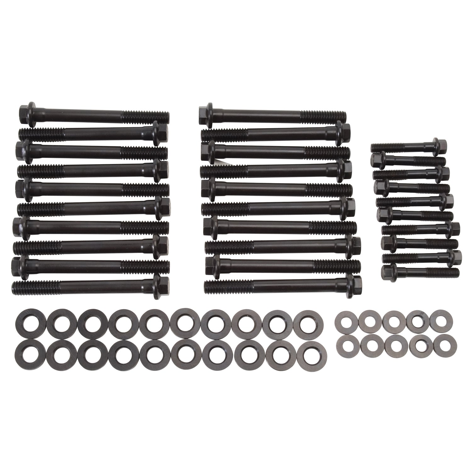 Edelbrock 8595 Gen IV LS2 cylinder head bolt kit black oxide
